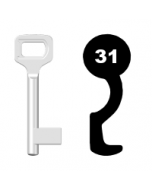 Stollen-Schlüssel Precision RD715 